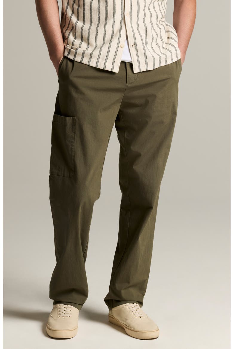 Owen Athletic Stretch Cotton Side Pocket Pants, Main, color, COULTER GREEN