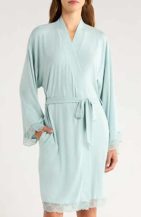 Nordstrom Moonlight Eco Lace Trim Robe