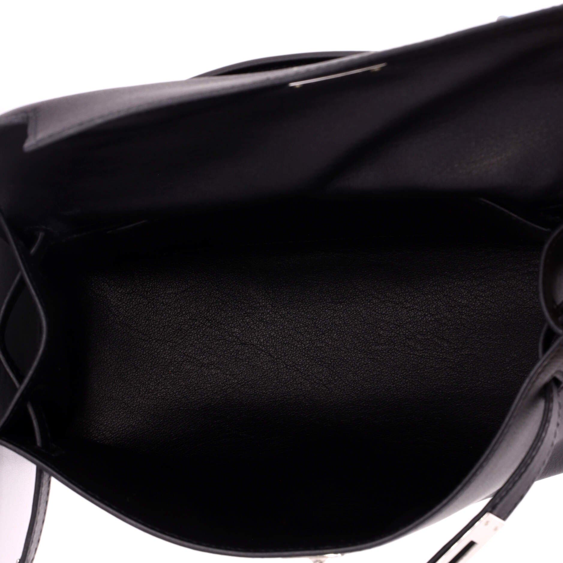 Kelly Pochette Swift, Alternate, color, Black