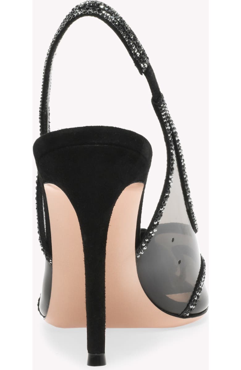 Gianvito Rossi Brenda Pump, Alternate, color, Black Suede And Tpu