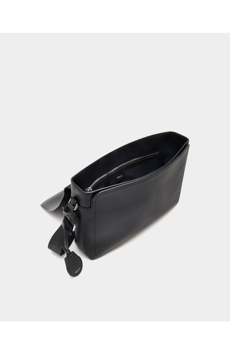 Bally Capitol Messenger Bag in Grained Leather, Alternate, color,