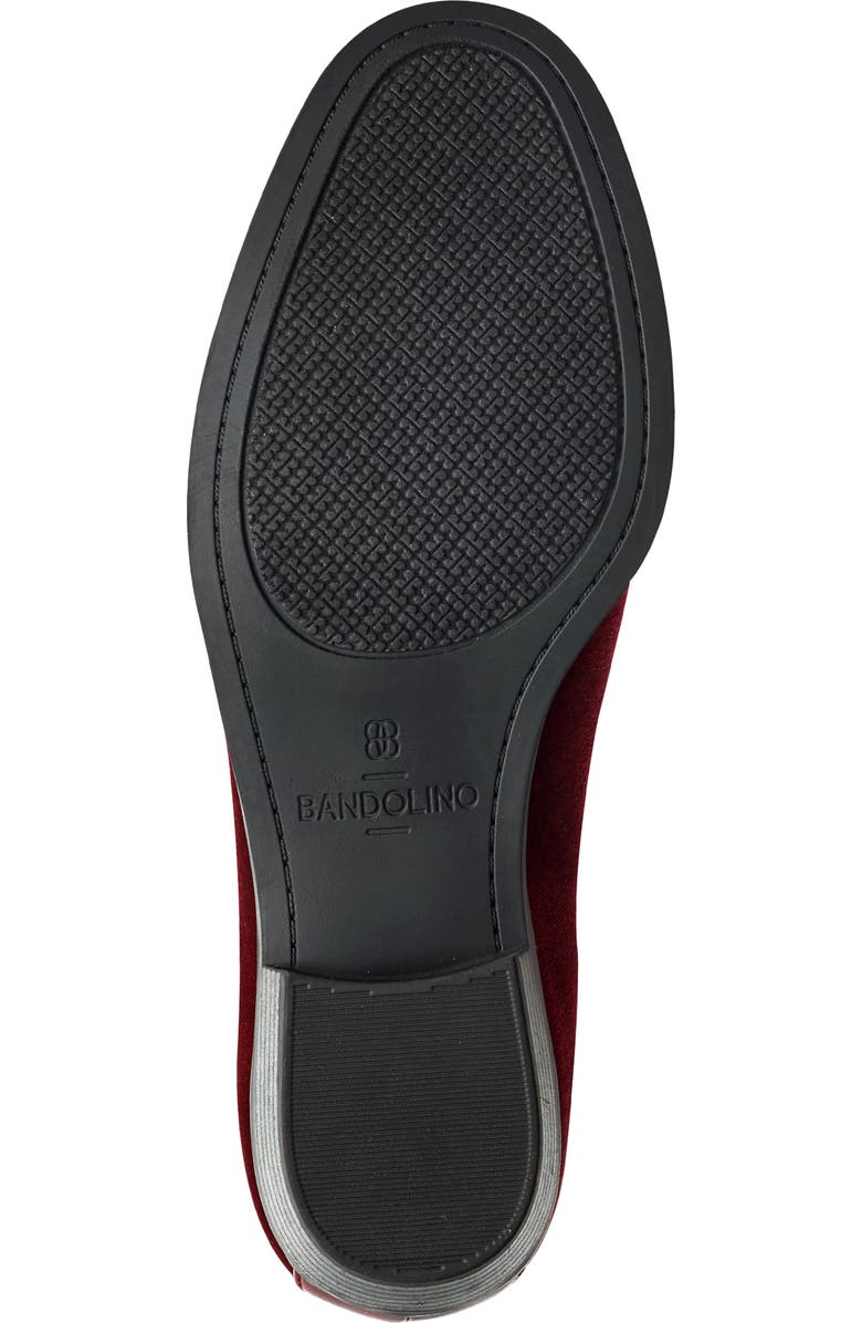 Bandolino Rummie Bit Loafer Pump, Alternate, color, Dark Red