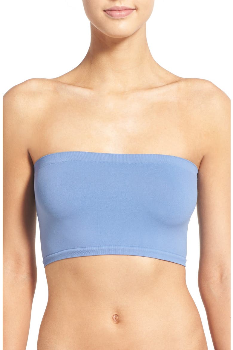 Seamless Bandeau, Main, color, BLUE COLONY