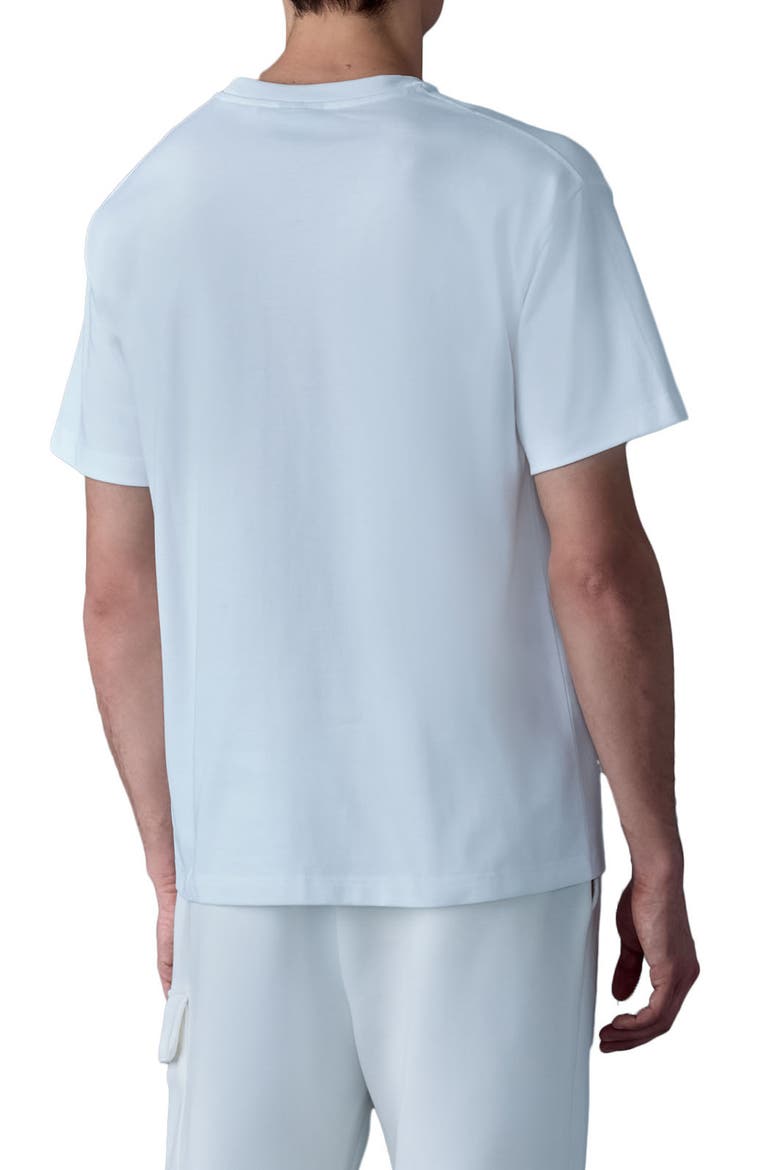 TEE-R Silicone Logo Organic Cotton T-Shirt, Alternate, color, WHITE