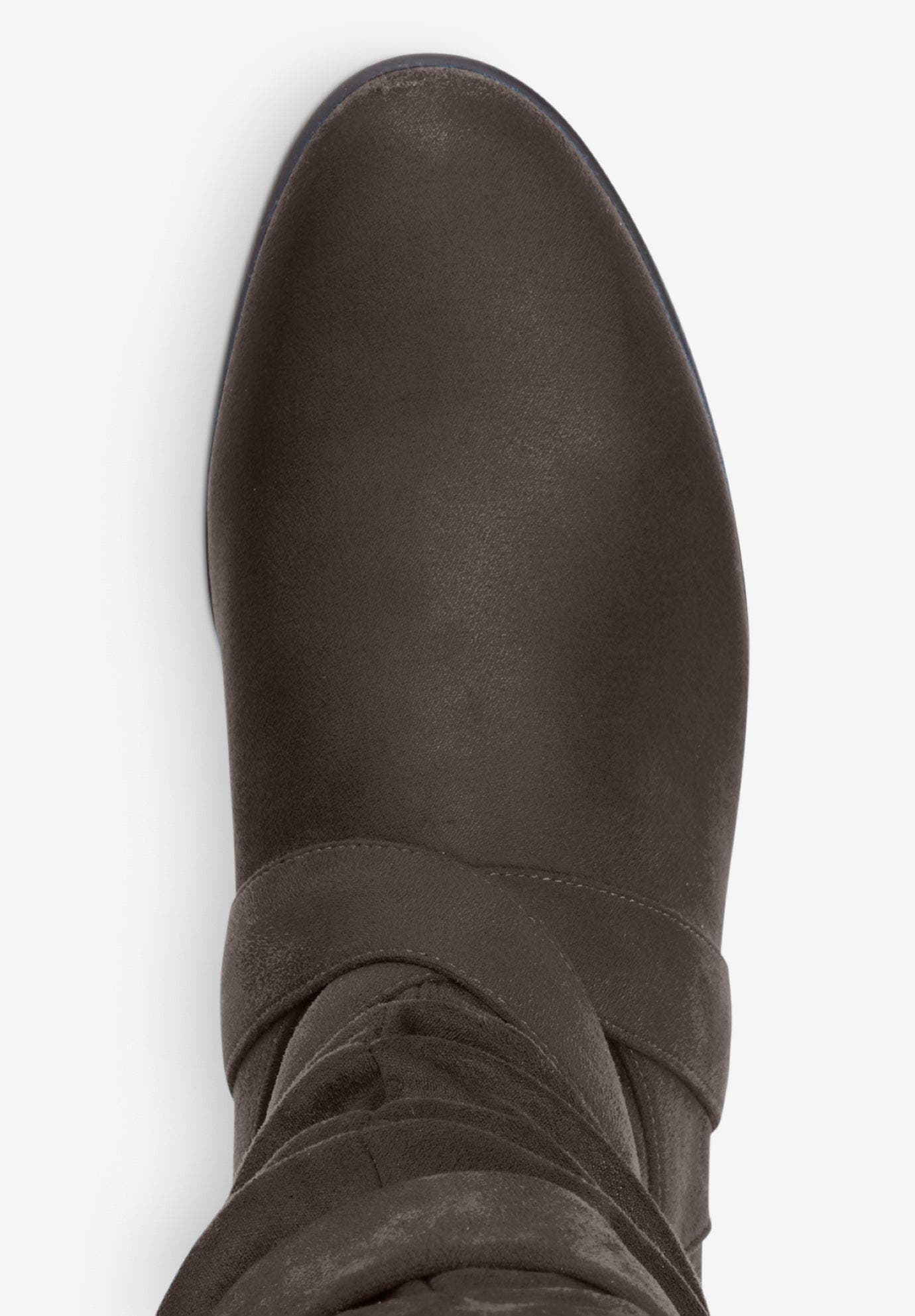 Comfortview Heather Wide Calf Boot, Alternate, color, Grey