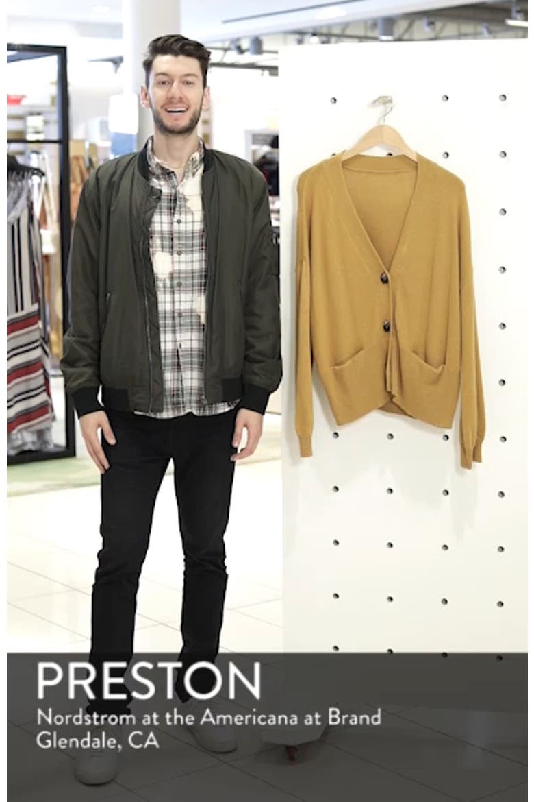 Shrunken Boyfriend Cardigan video