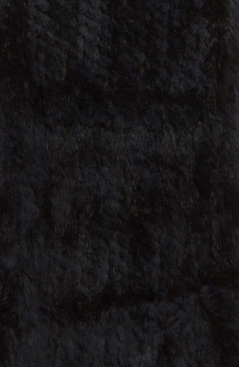 Jocelyn Genuine Rabbit Fur Infinity Scarf, Alternate, color,