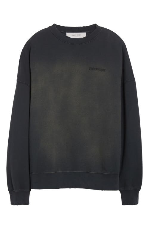 Golden Goose Gender Inclusive Journey Crewneck Sweatshirt In Gray