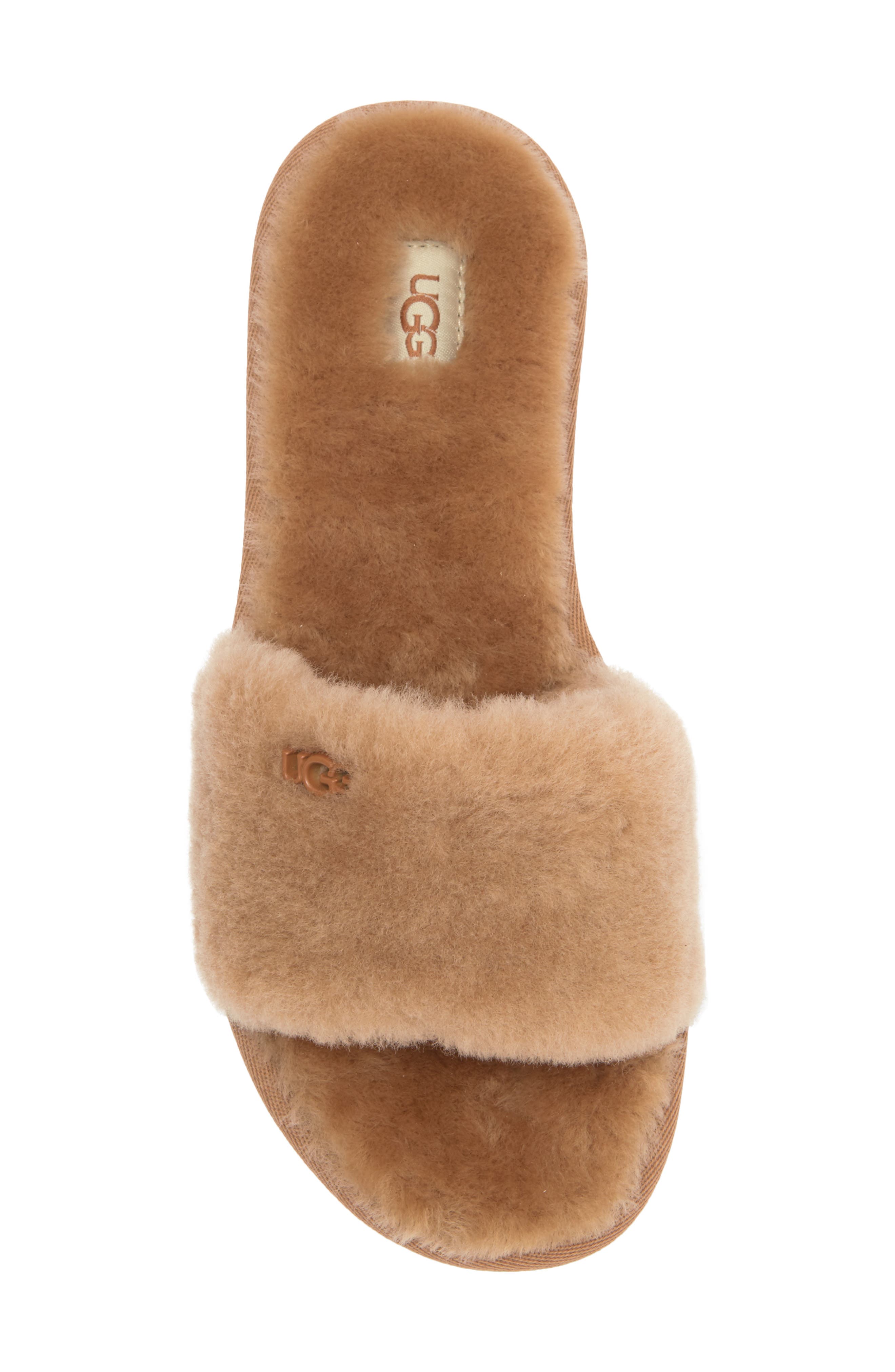 UGG<sup>®</sup> Cozette Genuine Shearling Slipper, Alternate, color, Che