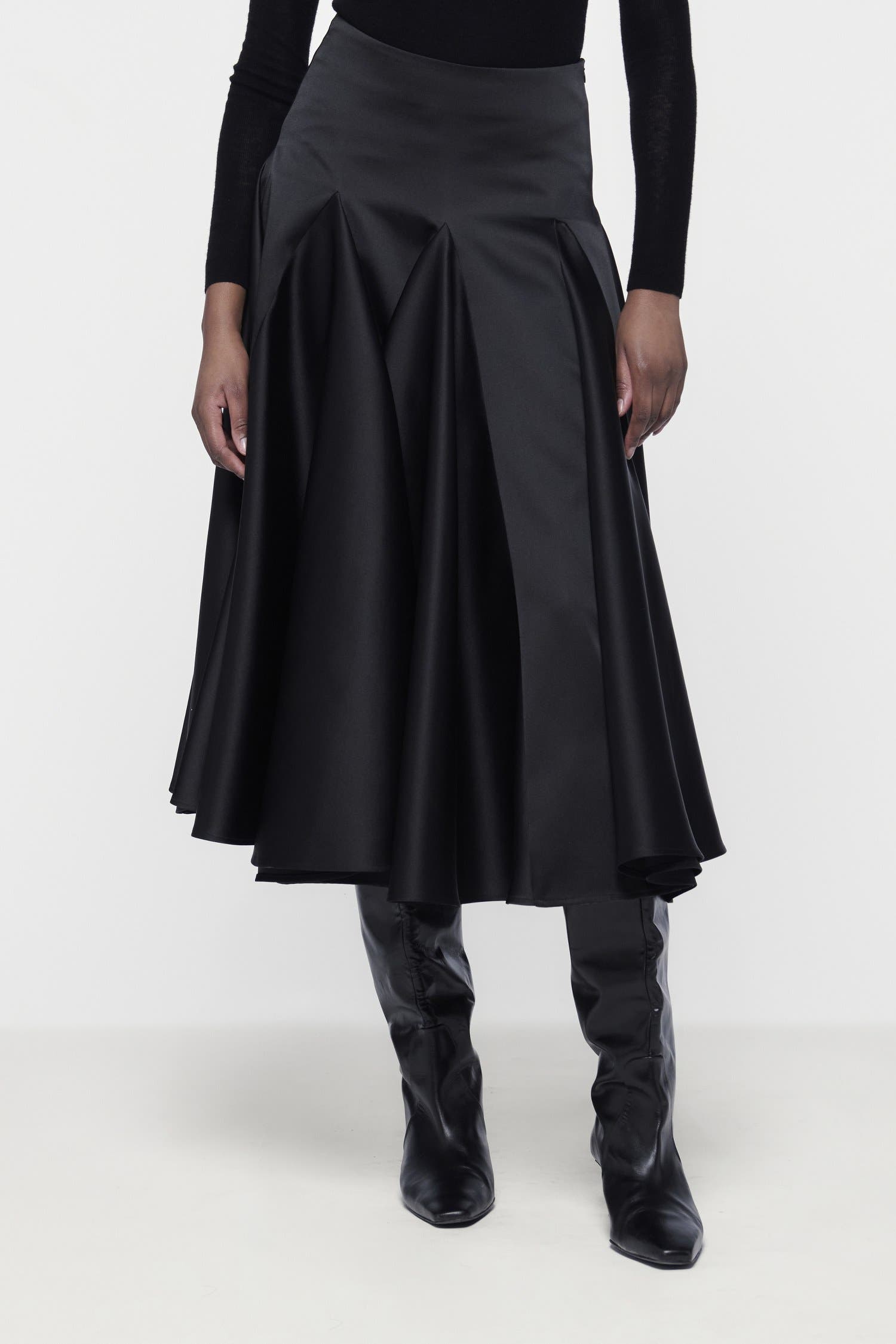 Flared Godet Skirt - image 2