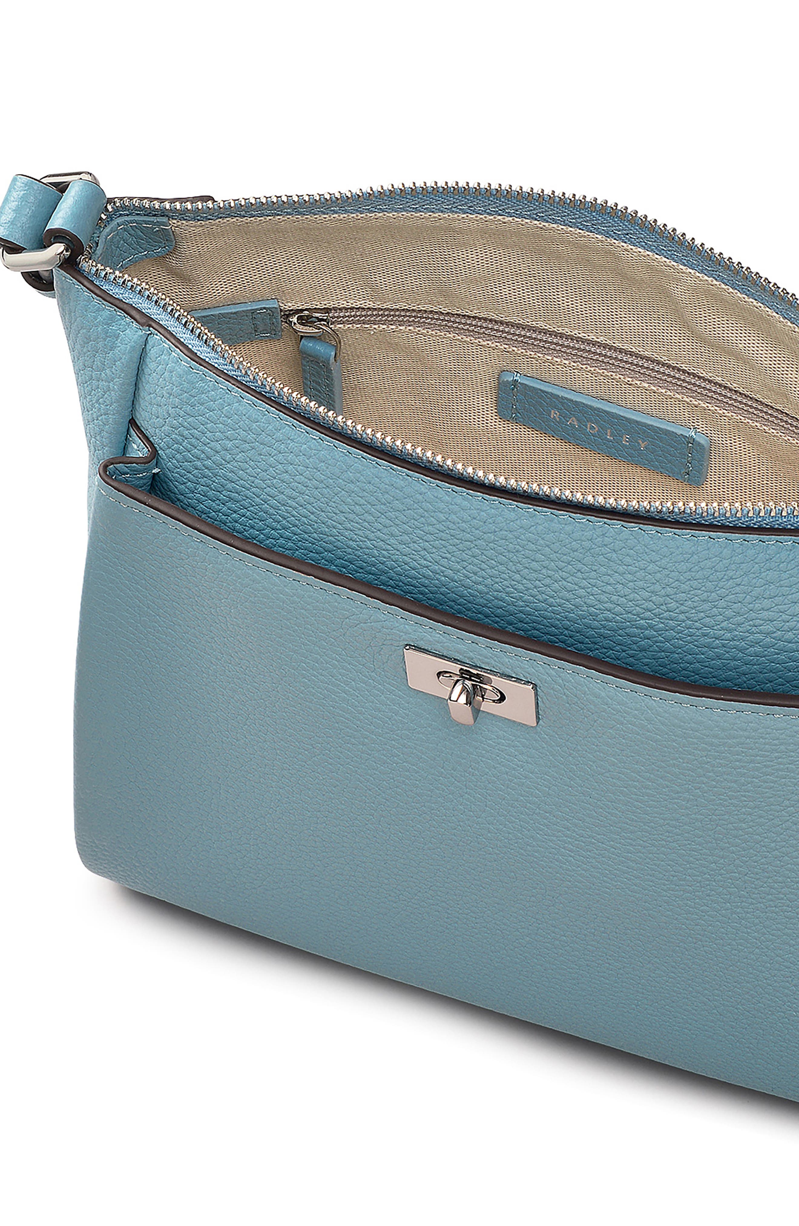 Radley Brook Avenue Pebbled Leather Crossbody Bag, Alternate, color, Cameo