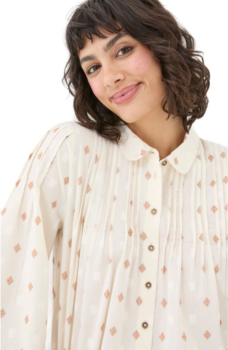 FatFace Women's Elsie Dobby Blouse, Alternate, color, 