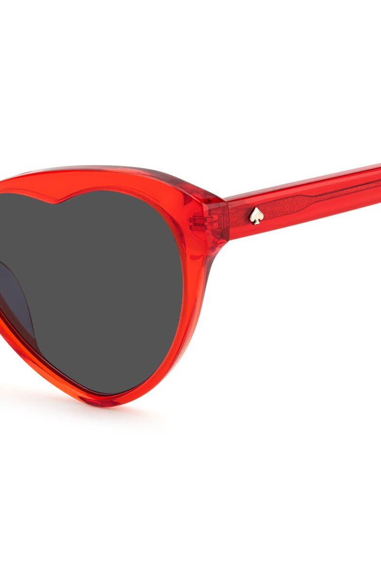 Kate Spade New York velma 57mm gradient cat eye sunglasses, Alternate, color, 