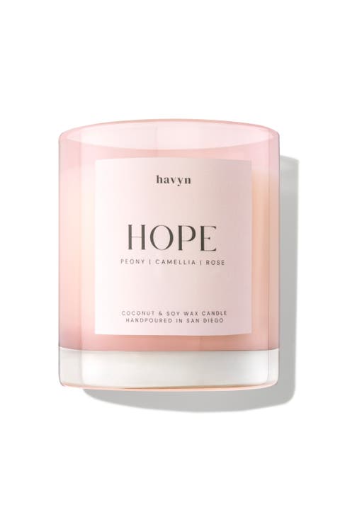 Hope (Peony, Rose, Pomelo) EU Allergen-Free Candle