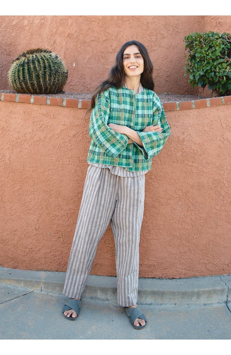 Ace & Jig Amara Quilted and Reversible Cardi Jacket Garden, Alternate, color, Garden