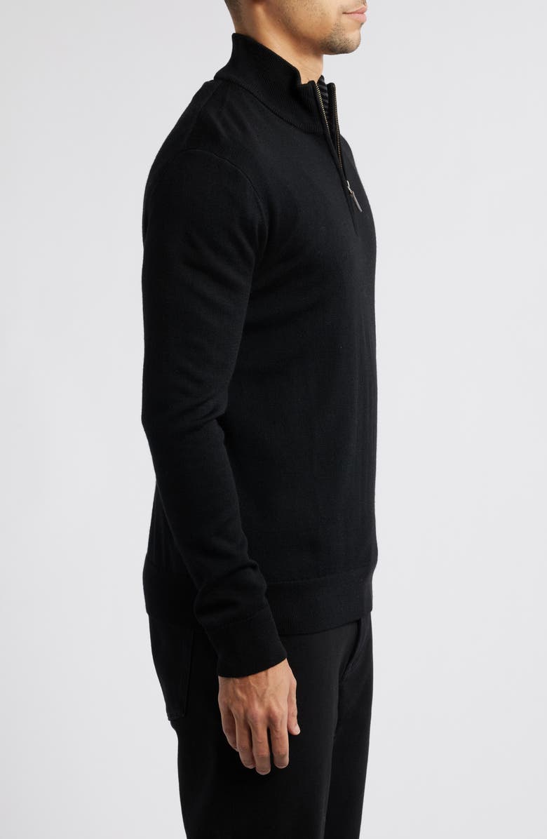 UNTUCKit Belguardo Wool Quarter Zip Sweater, Alternate, color, 