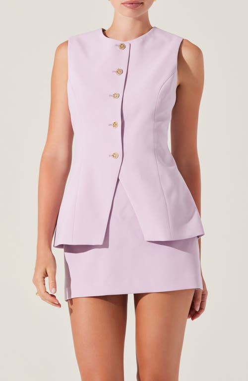 Astr The Label Dilone Layered Dress In Lilac