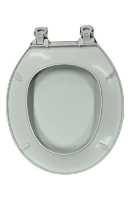 J&v Textiles J And V Textiles Hard Plastic Toilet Seat In Neutral