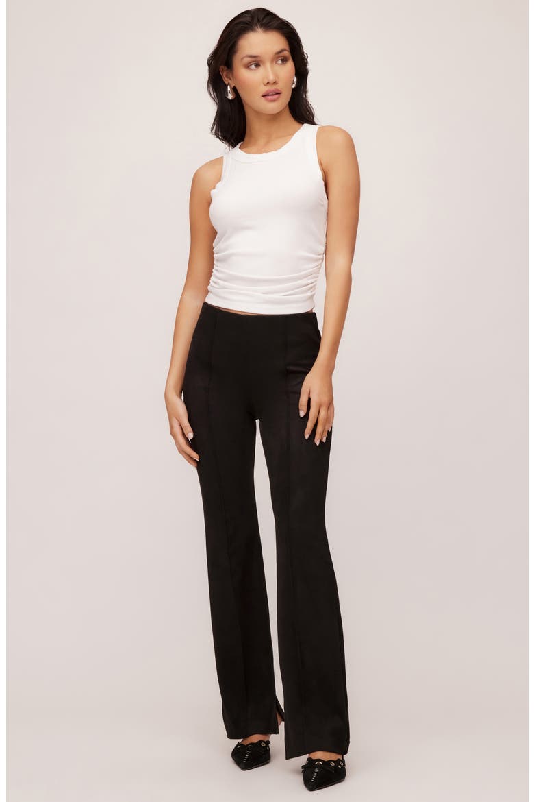 Neli Slim Bootcut Pants, Alternate, color, BLACK