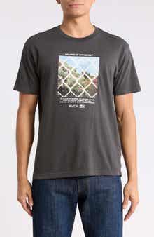 Thru View Cotton Graphic T-Shirt