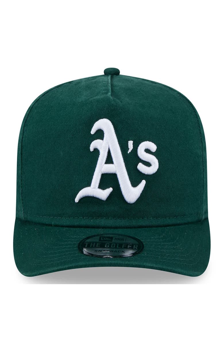 New Era Men's New Era  Green Athletics 2025 Jackie Robinson Day Golfer Adjustable Hat, Alternate, color, 
