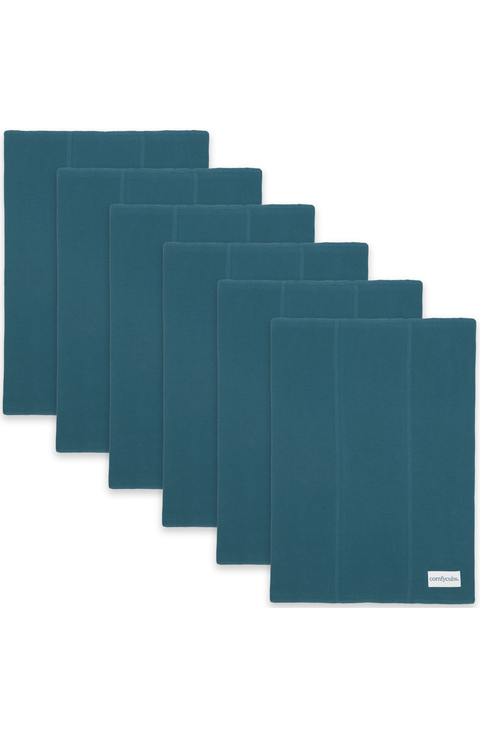 Cotton Burp Cloths - Pack of 6