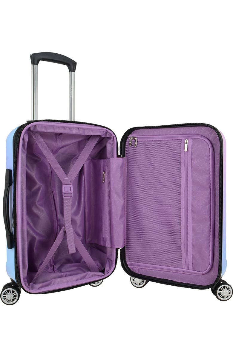 TRAVELERS CHOICE Ruma II Ombre 2-Piece Hardside Luggage Set, Alternate, color, Twinkle Lilac