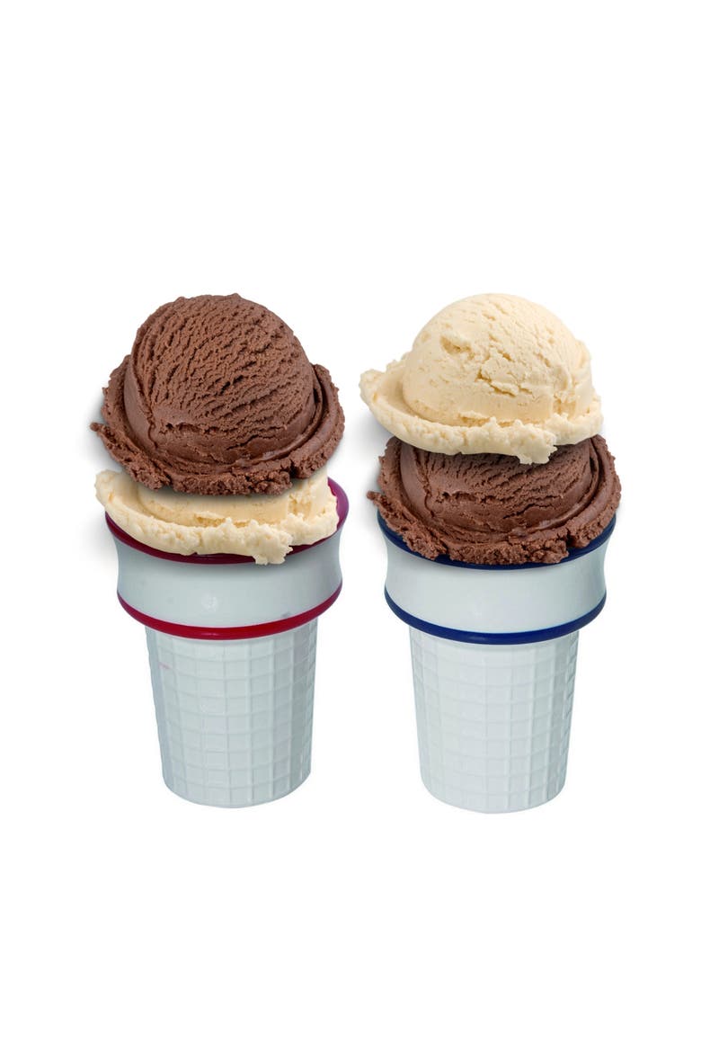 Patriotic Americana Waffle Cone Cups, Alternate, color, Multicolored