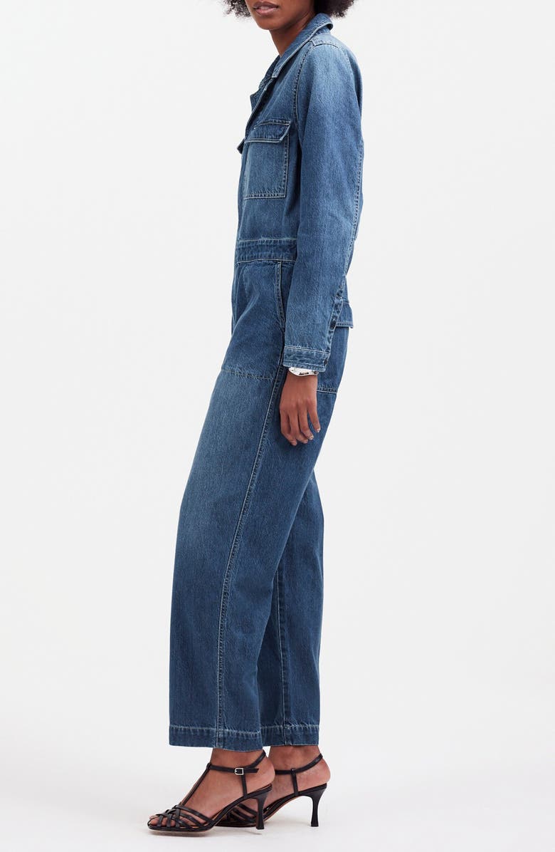 Madewell Denim Utility Coveralls, Alternate, color,