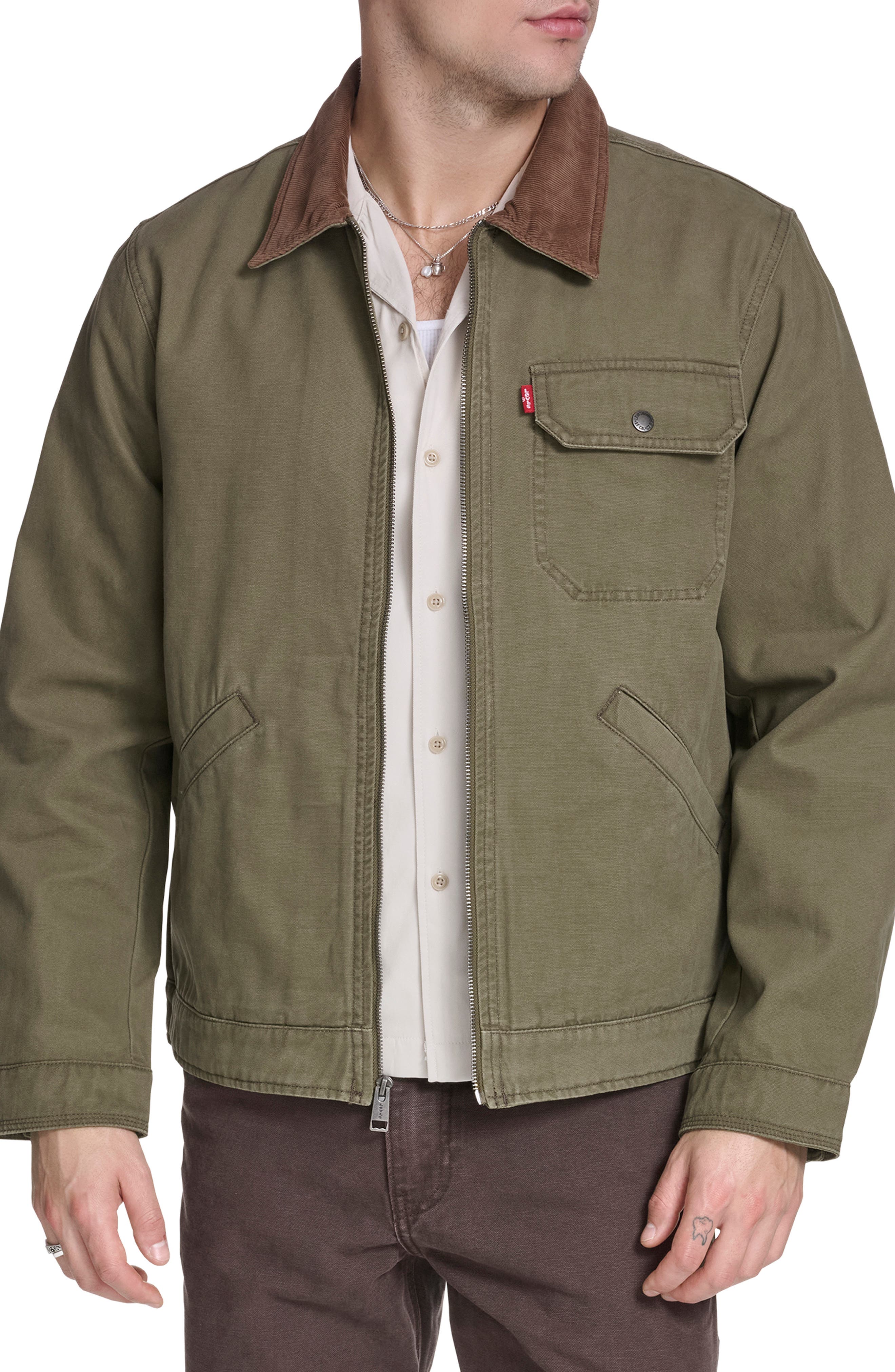 Lightweight Cotton Twill Utility Jacket - image 5