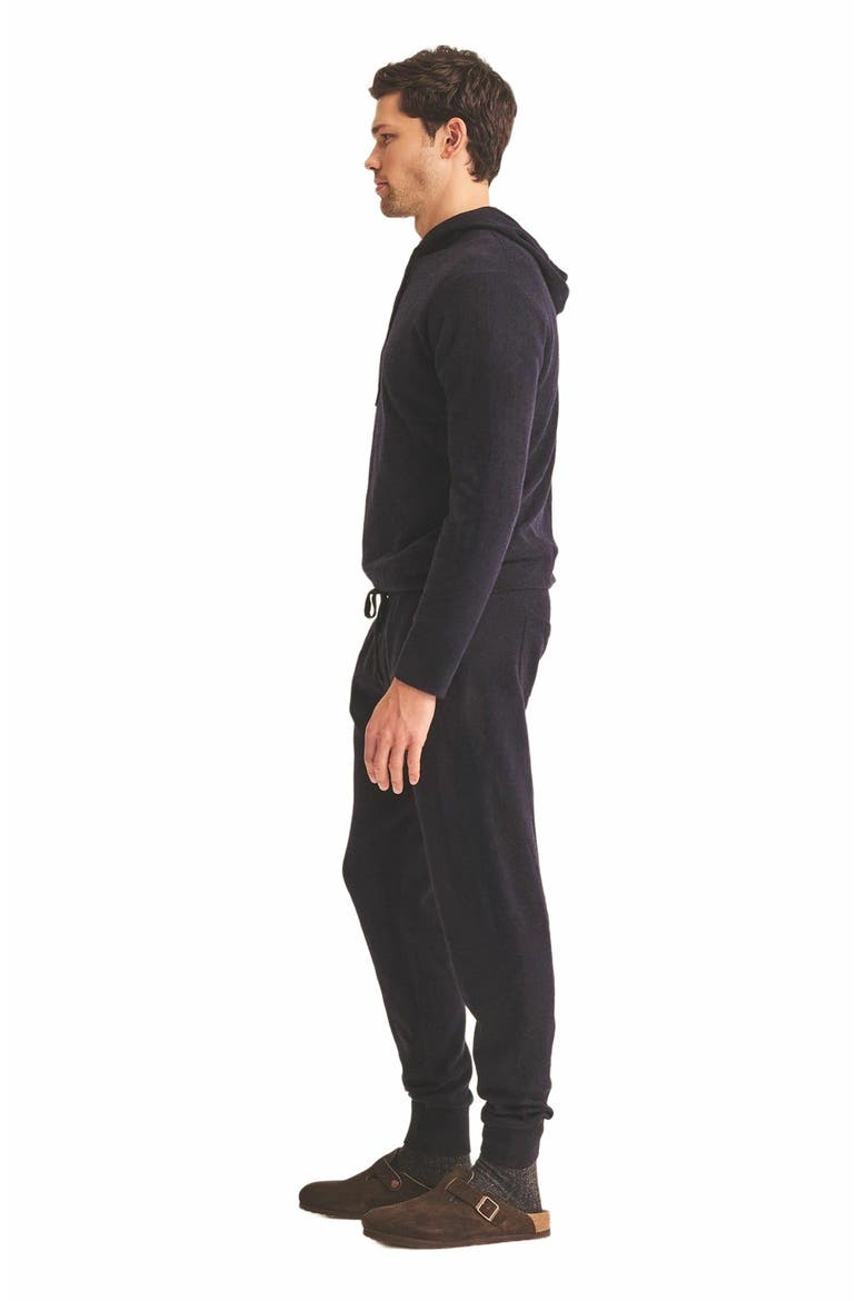 Off-Duty Cashmere Jogger, Alternate, color, Navy