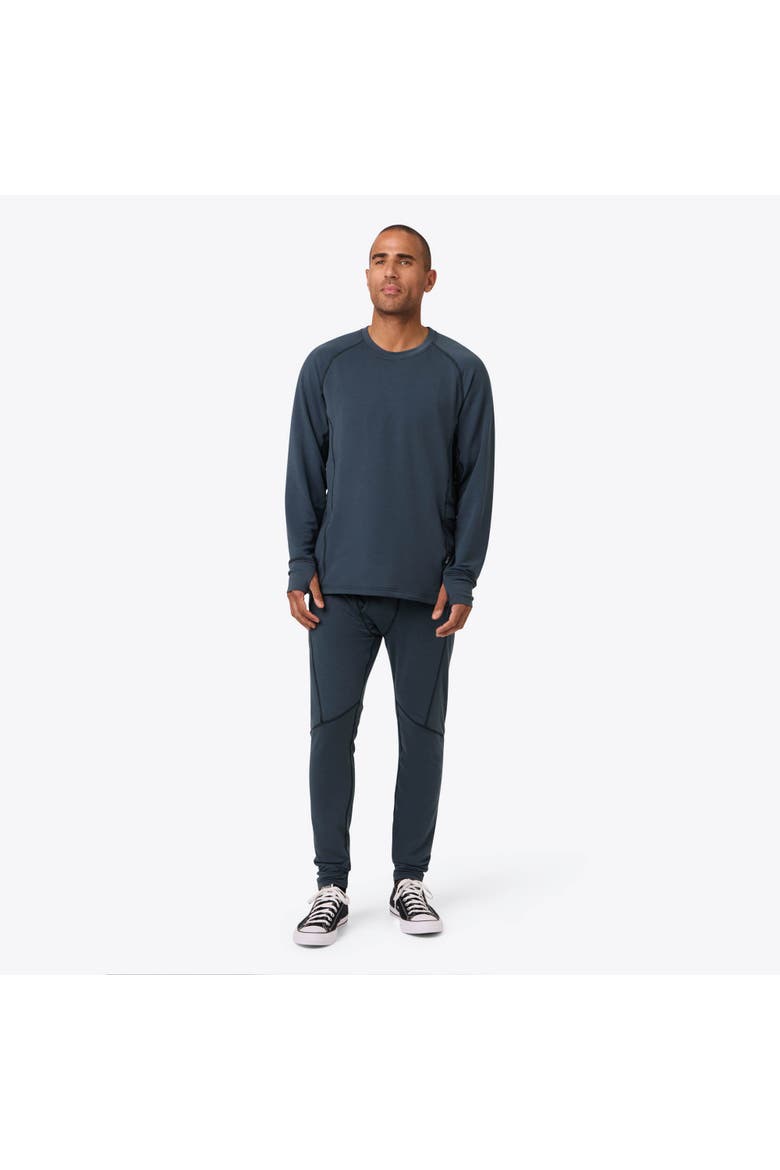 Baselite Heated Base Layer Pant, Alternate, color, Arctic Blue