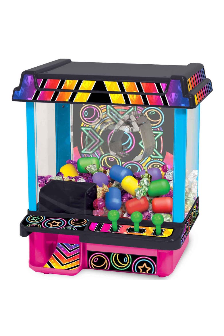 Electronic Arcade Claw Crane Game, Alternate, color, Multicolored
