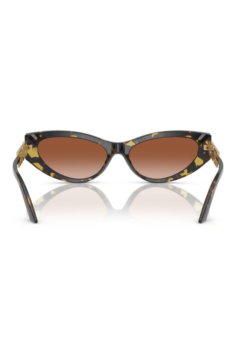 56mm Cat Eye Sunglasses, Alternate, color, HAVANA