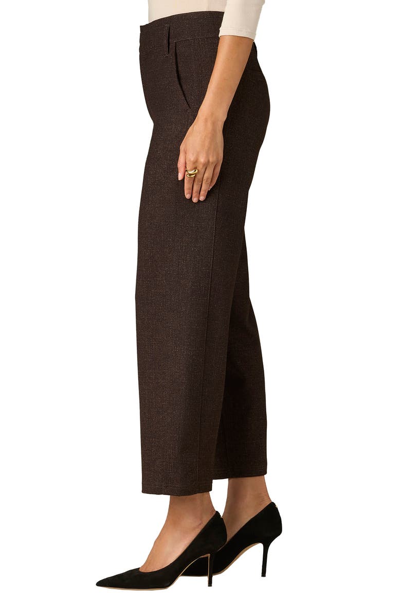 Teagan High Waist Ankle Pants, Alternate, color, COLD BREW