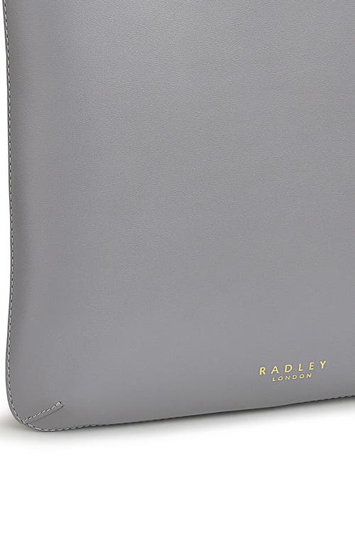 Radley London Pockets Icon Leather Crossbody Bag In Cloud Burst