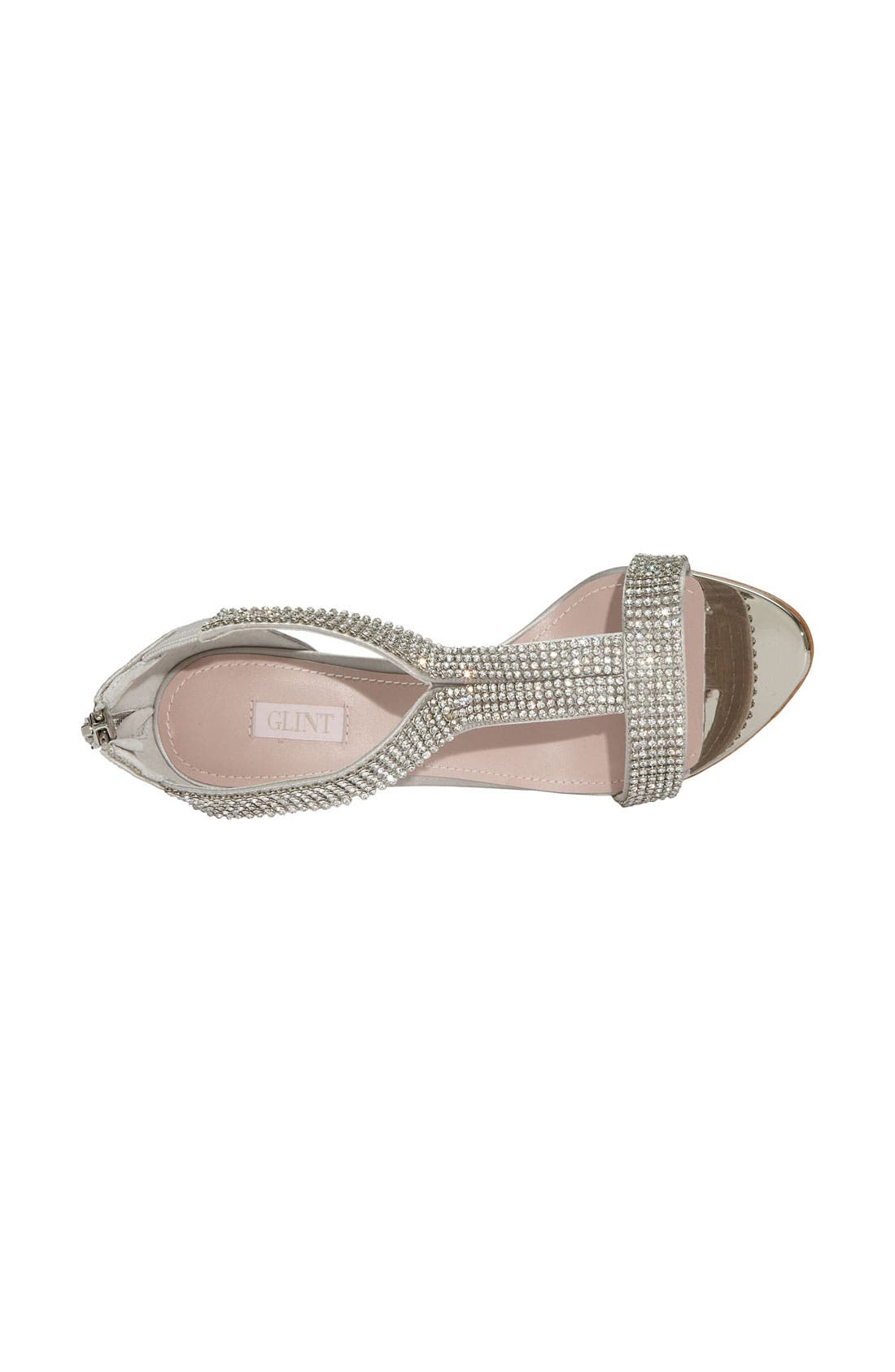 DEVYN SANDAL, Alternate, color, SILVER