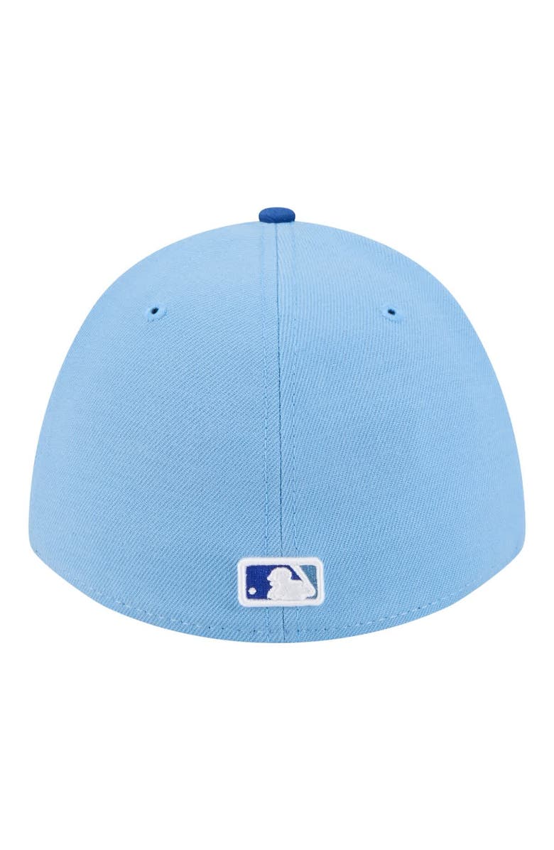 New Era Men's New Era  White/Royal Kansas City Royals Player Replica 39THIRTY M-Crown Flex Hat, Alternate, color, White