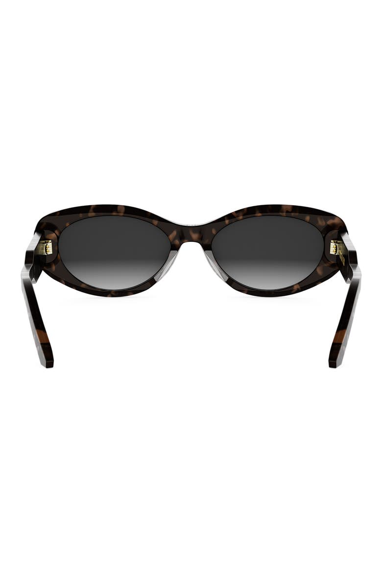 'DiorSignature B8U Butterfly Sunglasses, Alternate, color, DARK HAVANA / GRADIENT SMOKE