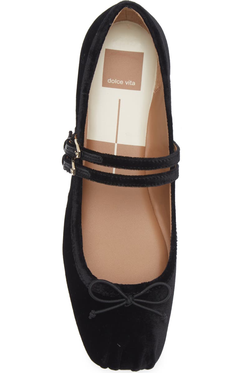 Dolce Vita Gibsen Mary Jane Flat, Alternate, color, Nero Velvet