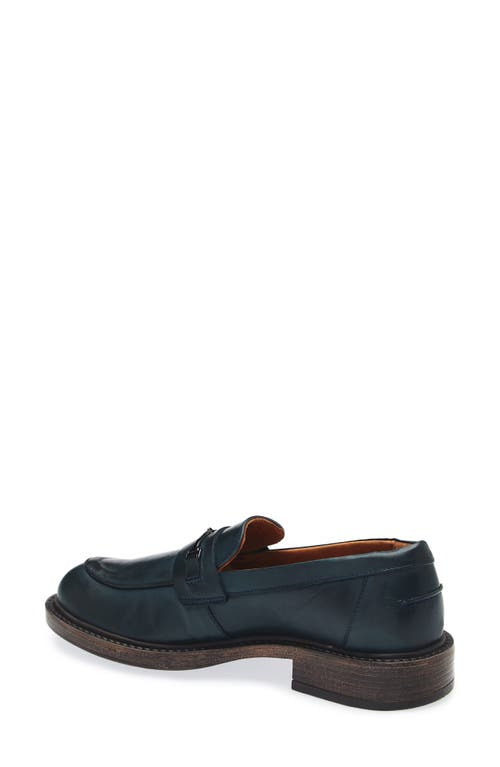 Miz Mooz Monnie Bit Loafer In Blue