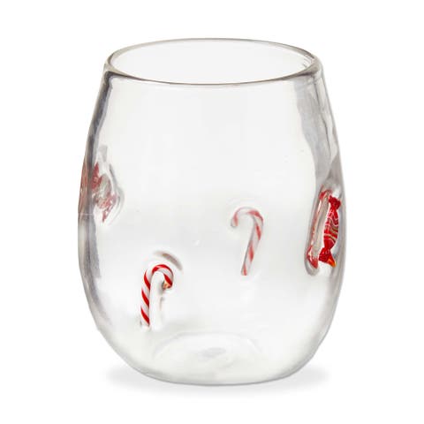 Candy Stemless Wine Glass - 16oz Multicolor Drinkware