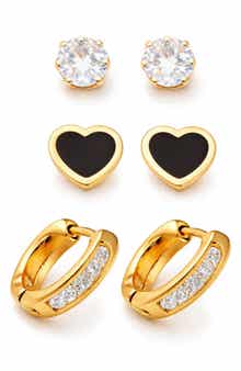 REBL Set of 3 Assorted Earrings
