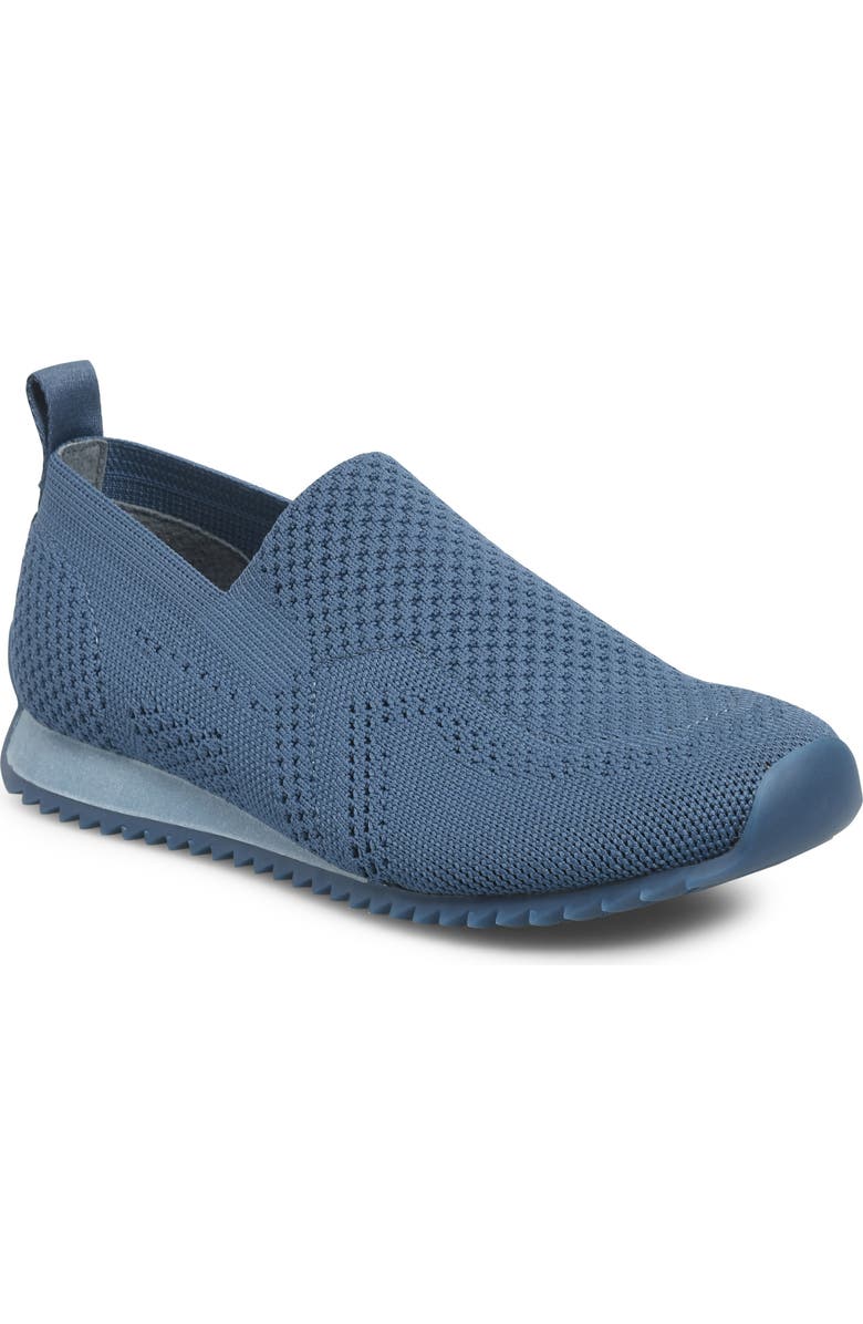 Børn Newbury Slip-On Sneaker, Main, color, Navy Knit Fabric