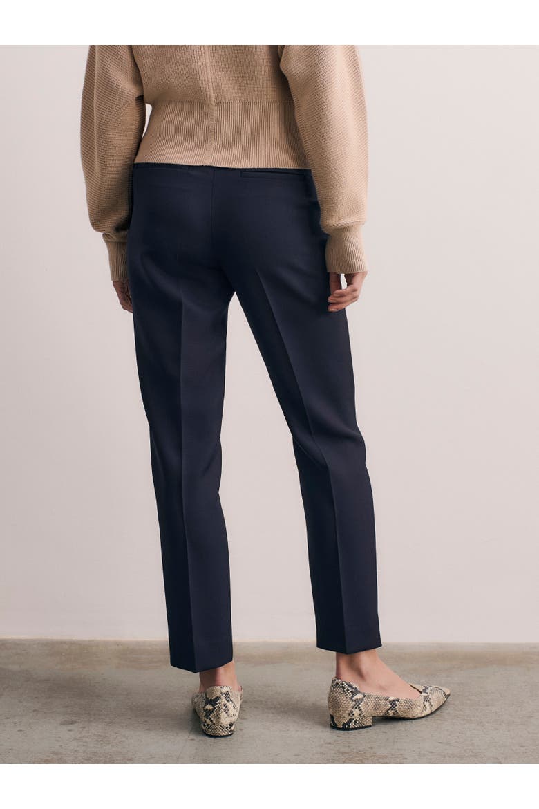 Tavira Wool Pants, Alternate, color, Navy
