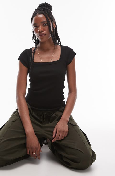 Women's Square Neck Tops | Nordstrom