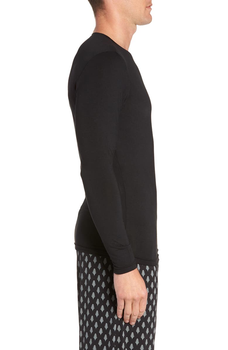 Tommy John Sleek Heat Crewneck Long Sleeve T-Shirt, Alternate, color, 