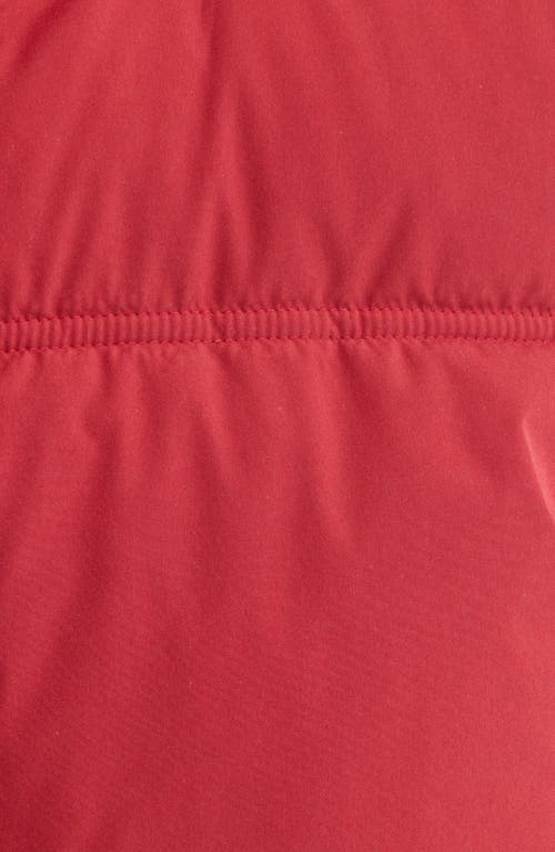 Thread & Supply Quilted Puffer Vest In Red