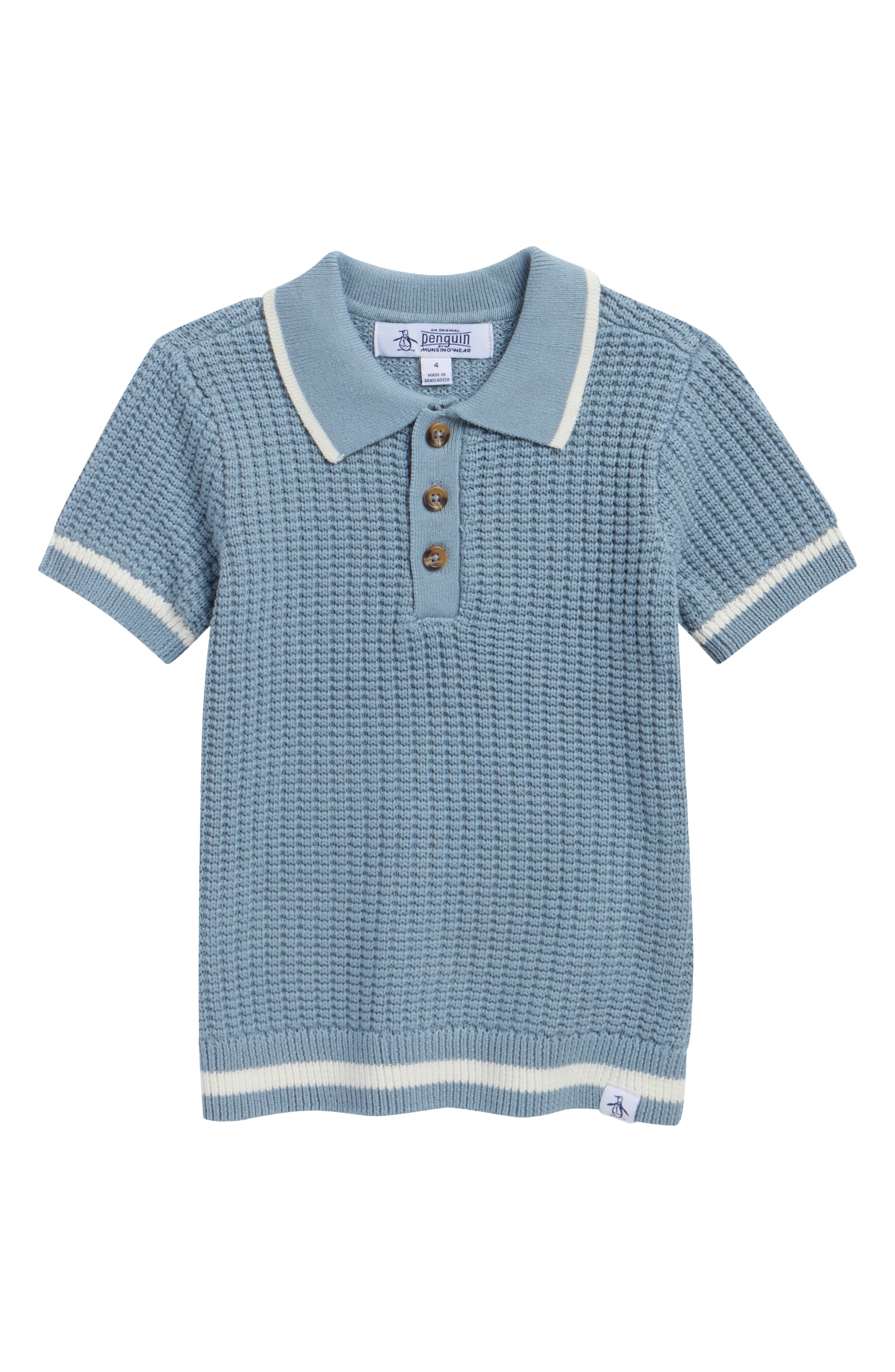 Original Penguin Kids' Tipped Knit Polo