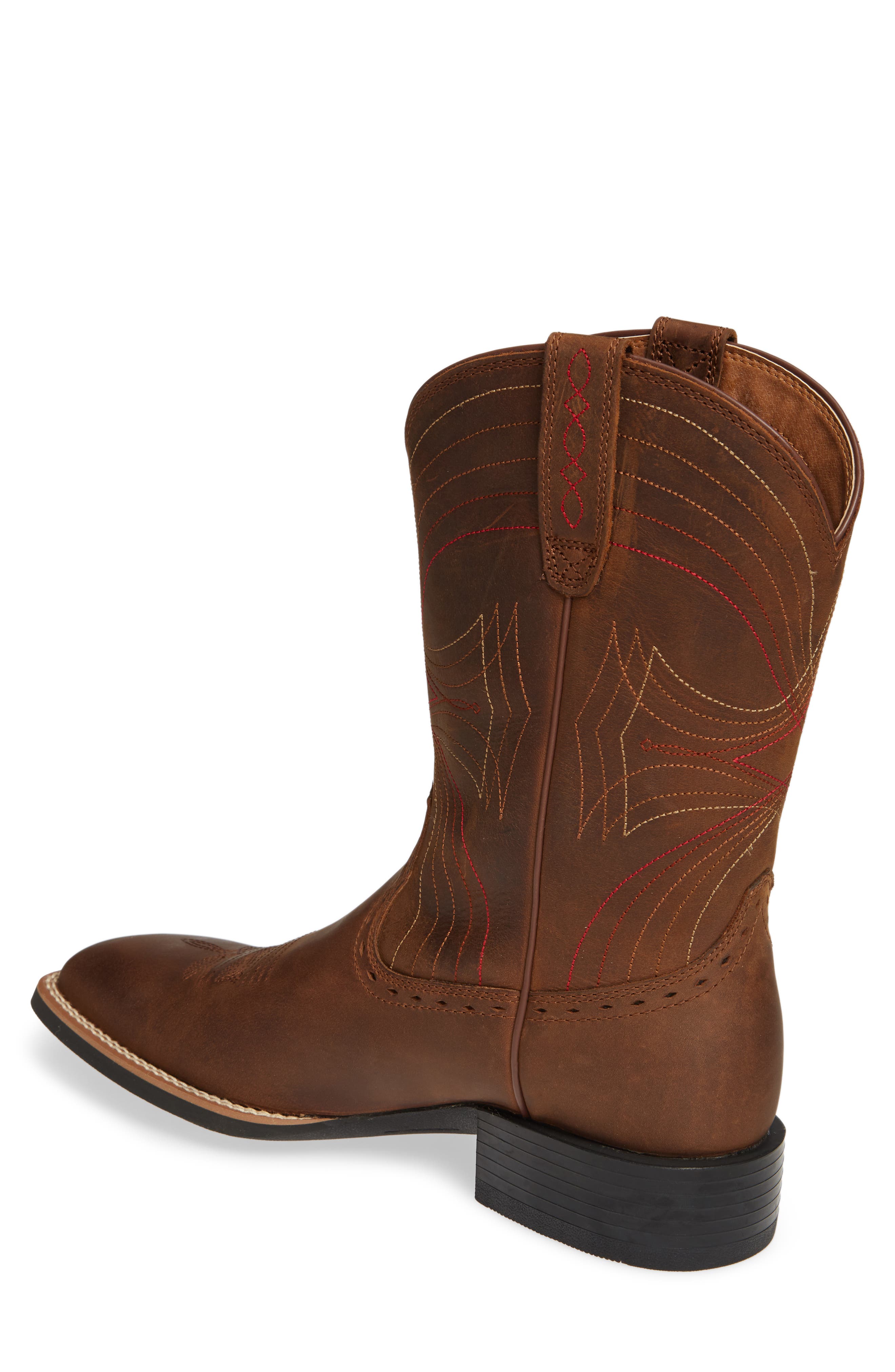 'Sport' Leather Cowboy Boot - image 4